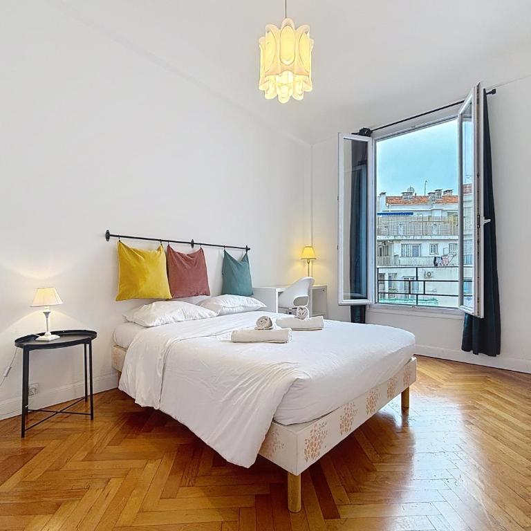 Nice Carlone Appart 6 pers, Clim, proche mer, transports - Apartamento de 3 dormitorios - 21