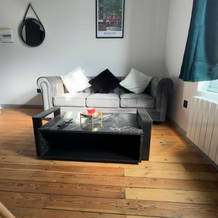 Le Gris métal, T2 duplex, centre ville historique - Appartement 1 Chambre - 12