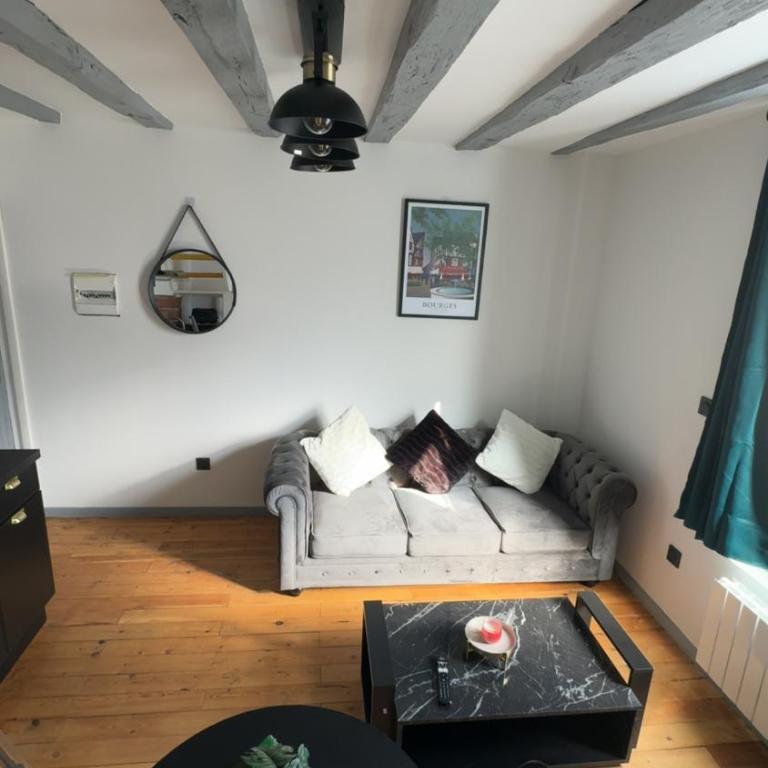 Le Gris métal, T2 duplex, centre ville historique - Appartement 1 Chambre - 8