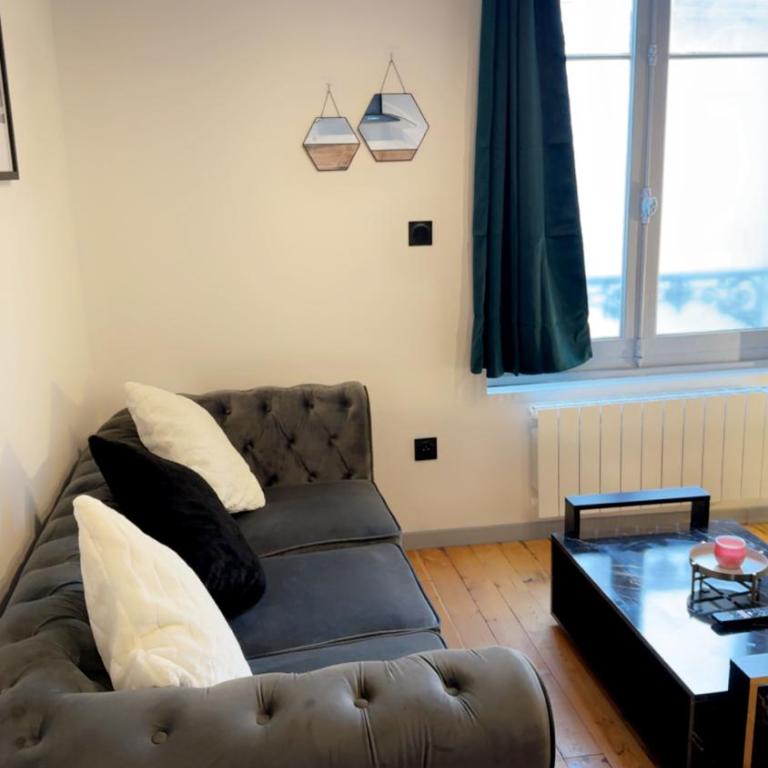 Le Gris métal, T2 duplex, centre ville historique - Appartement 1 Chambre - 28