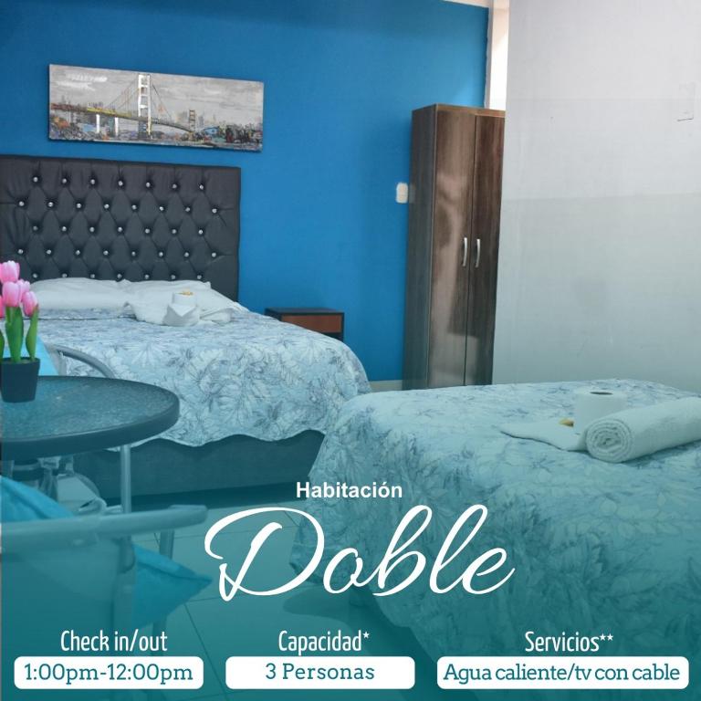 AYPA Hostal - Habitación Doble Estándar - 2 camas - 1