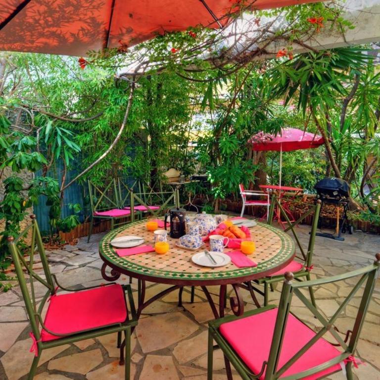 Villa Picaud - 50m from beachfront, patio, aircon - Maison 4 Chambres - 9