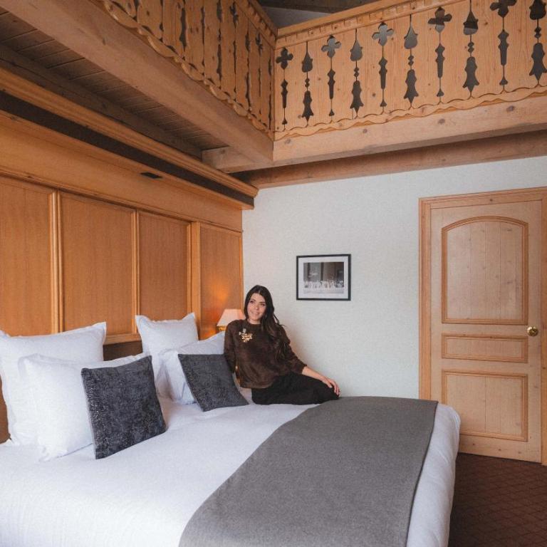 Hotel Le Carlina Courchevel 1850 - Chambre Double Prestige - Vue sur Piste de Ski - 5