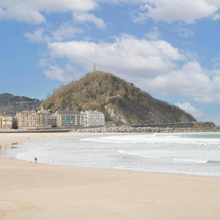 Apartamento reformado con encanto junto a la playa Zurriola, en Donostia - San Sebastián - Apartamento de 2 dormitorios - 1