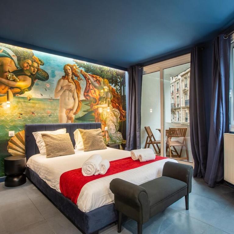 Arc de Triomphe romantic suite JACUZZI saphir - Appartement 1 Chambre - 2