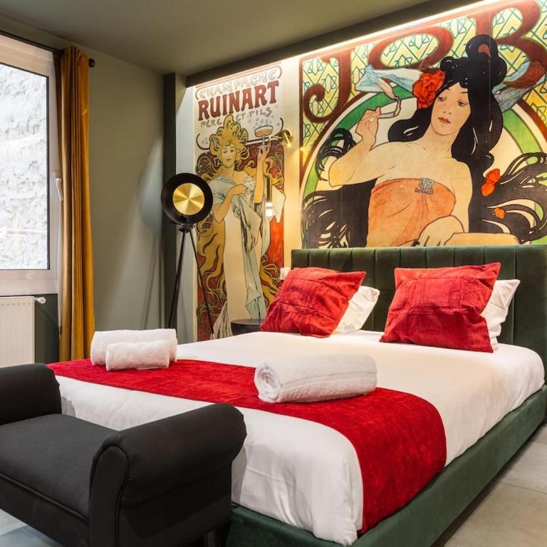 Arc de Triomphe Romantic SUITE Jacuzzi Emeraude - Apartamento de 1 dormitorio - 7