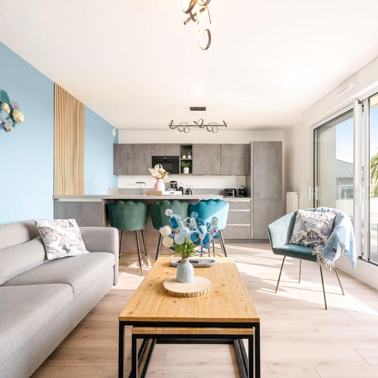 Appartement saint malo neuf, 2 chambres, terrasse, garage - Appartamento con 2 Camere da Letto - 1