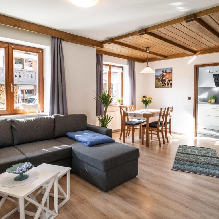 Neu! Sonnige Terrassen-Ferienwohnung in den Bergen - Apartment - 1