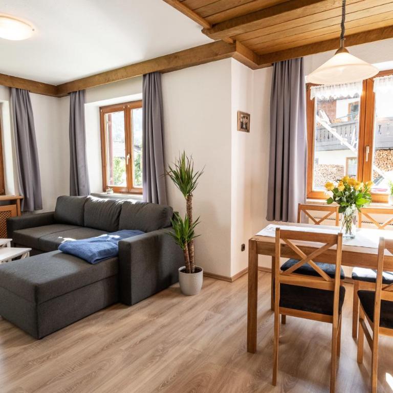 Neu! Sonnige Terrassen-Ferienwohnung in den Bergen - Apartment - 4