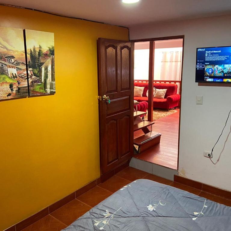 Habitacion acogedora con lavanderia - Habitación Deluxe - 1 cama grande - 3