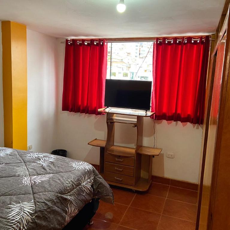Habitacion acogedora con lavanderia - Habitación Deluxe - 1 cama grande - 3