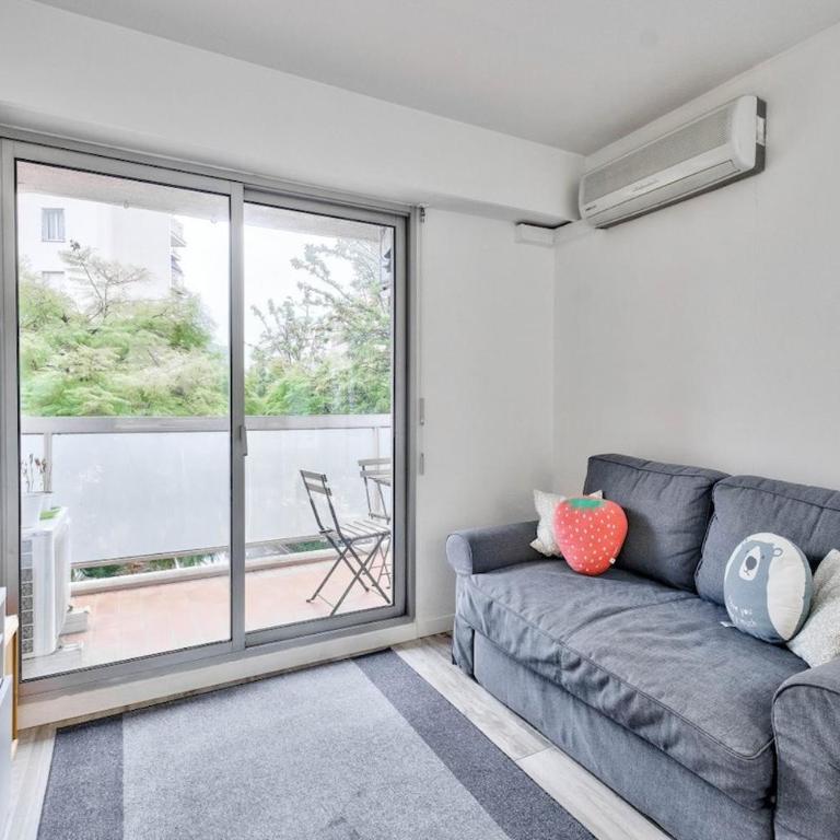 Flat with balcony 15min from Promenade des Anglais - Apartamento de 1 dormitorio - 1