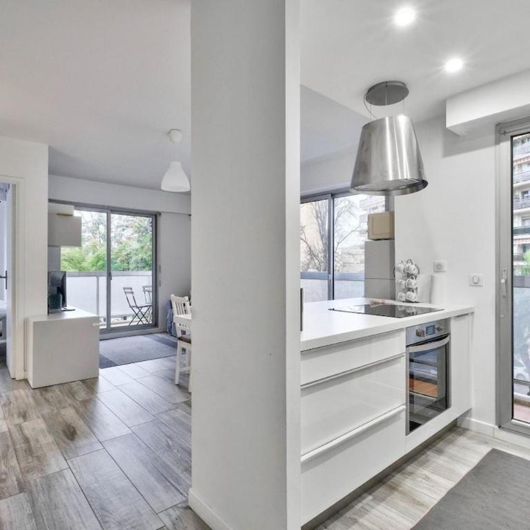 Flat with balcony 15min from Promenade des Anglais - Apartamento de 1 dormitorio - 3