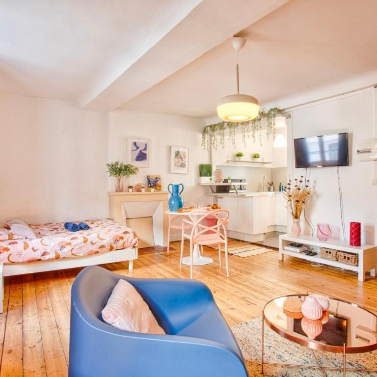 NavyRose - Joli Studio - Centre Ville de Caen - Appartement 1 Chambre - 10