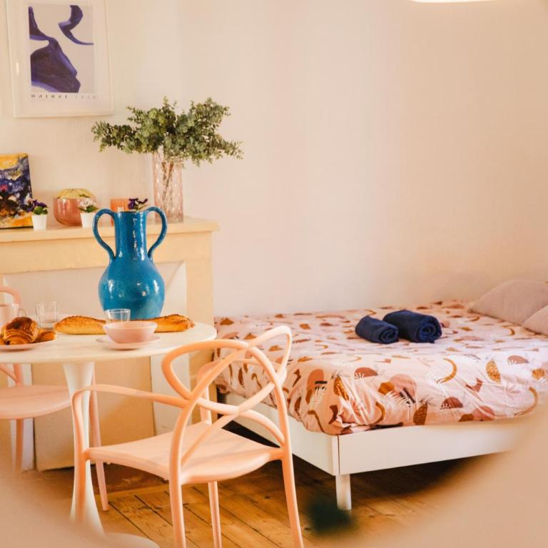 NavyRose - Joli Studio - Centre Ville de Caen - Appartement 1 Chambre - 5