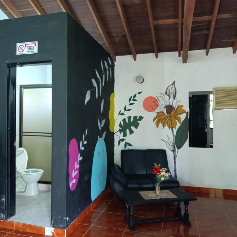 hosteria y camping piedras verdes - Habitación Doble Estándar con sofá - 4