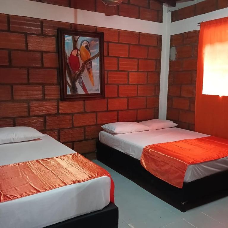 hosteria y camping piedras verdes - Habitación Doble Familiar - 1