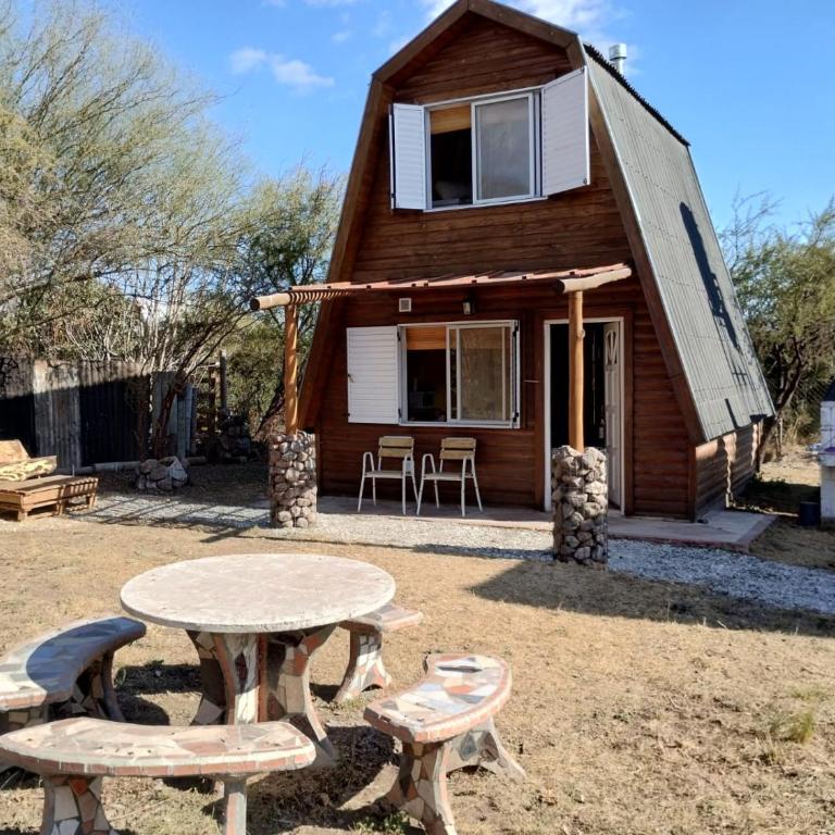 cabañas Los Vascos - One-Bedroom Chalet - 17