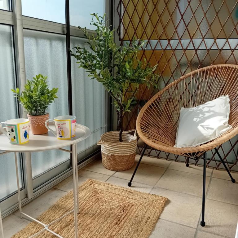 LA SEYNE SUR MER-LES SABLETTES - Appartement 4 couchages proches des plages - LA BAIE DE TAMARIS - Apartment mit 2 Schlafzimmern - 10