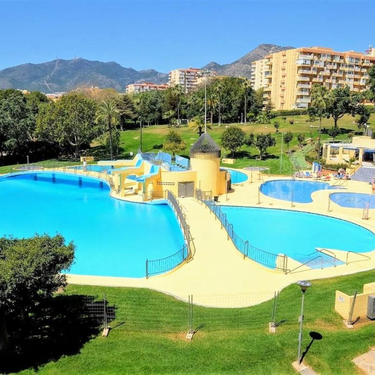 Minerva with views of the sea and Benalmadena - Estudio con cama extragrande y sofá cama - 1