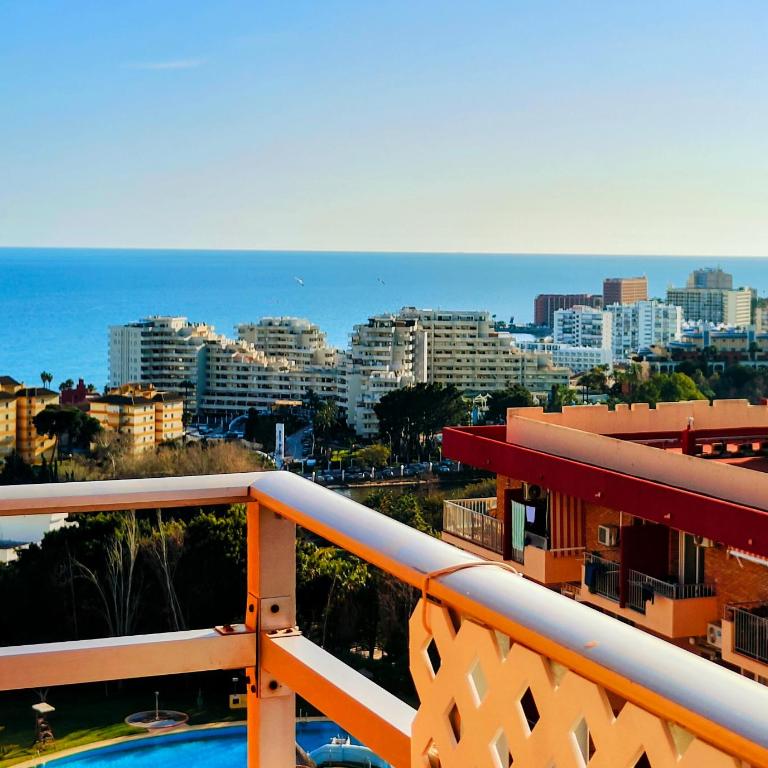 Minerva with views of the sea and Benalmadena - Estudio con cama extragrande y sofá cama - 42