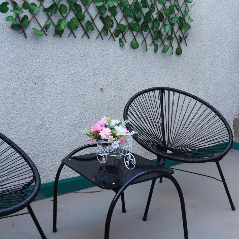 Hotel Herrera - Habitación Doble con terraza - 2 camas - 3