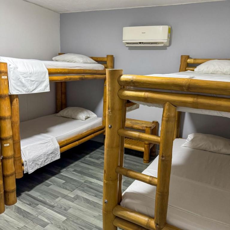 Santiago Dc Hostal 420 weedfriendly - Cama en habitación compartida mixta de 6 camas - 9