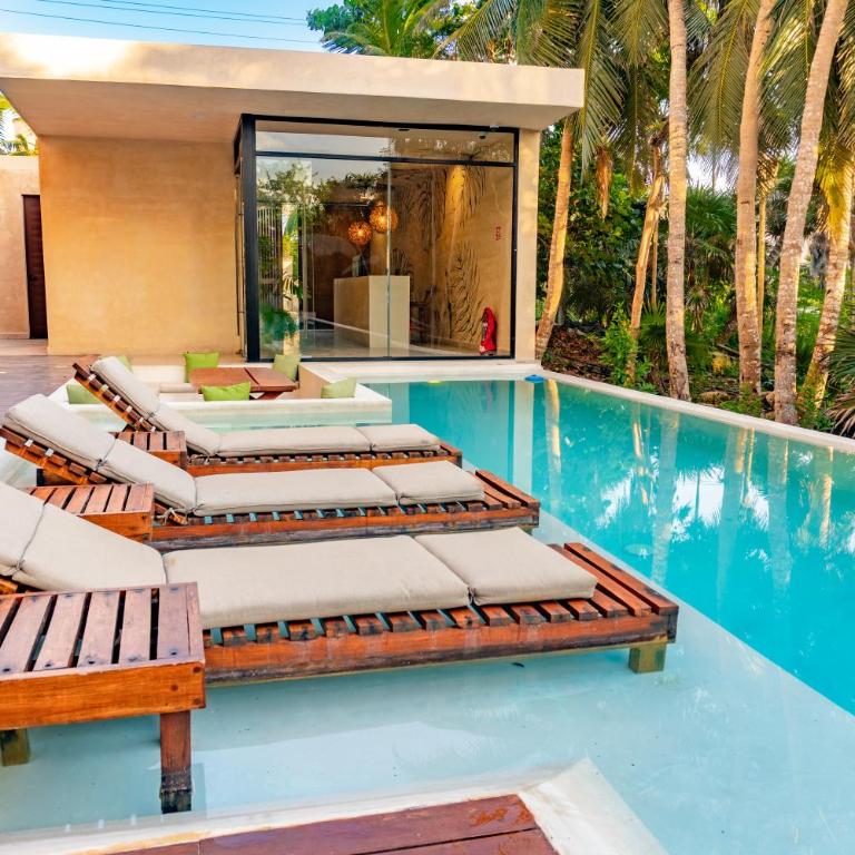 Luxury Romantic Getaway - 1 Bedroom - Steps from the Beach - Bahia Tankah Tulum - Apartamento de 1 dormitorio - 3