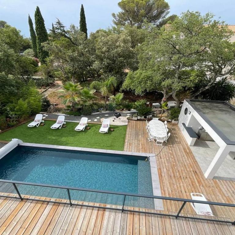 Villa Contemporaine avec Piscine et Climatisation à St Aygulf - FR-1-768-113 - Villa - 4