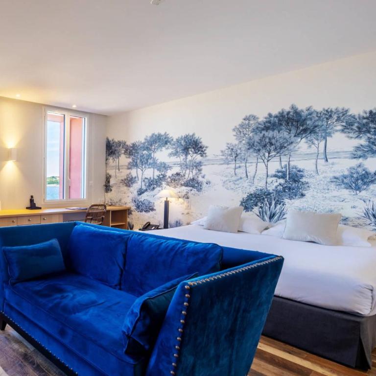Hôtel de la Plage - Saint Jean de Luz - Chambre Double Prestige - Vue sur Mer - Rez-de-Chaussée - 5