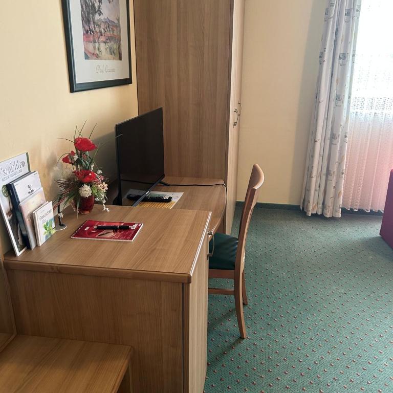 Hotel garni Hubertushof - Einzelzimmer mit Balkon - 5