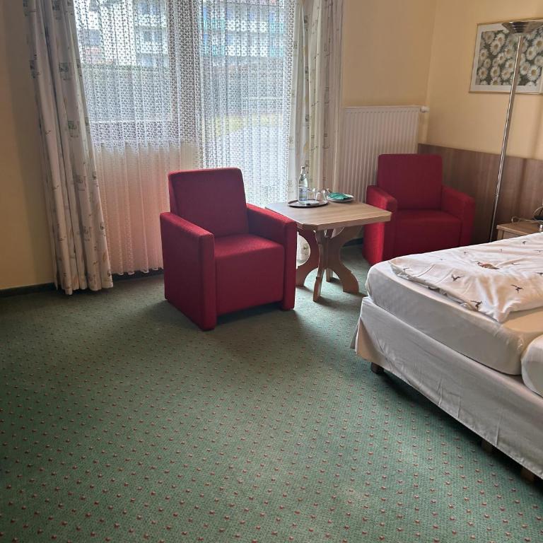 Hotel garni Hubertushof - Einzelzimmer mit Balkon - 6