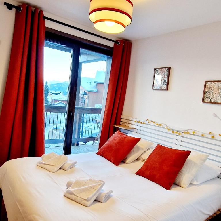 Charmant appartement au cœur de Montalbert avec balcon et parking privé, proche des pistes - FR-1-755-33 - Apartment - 11