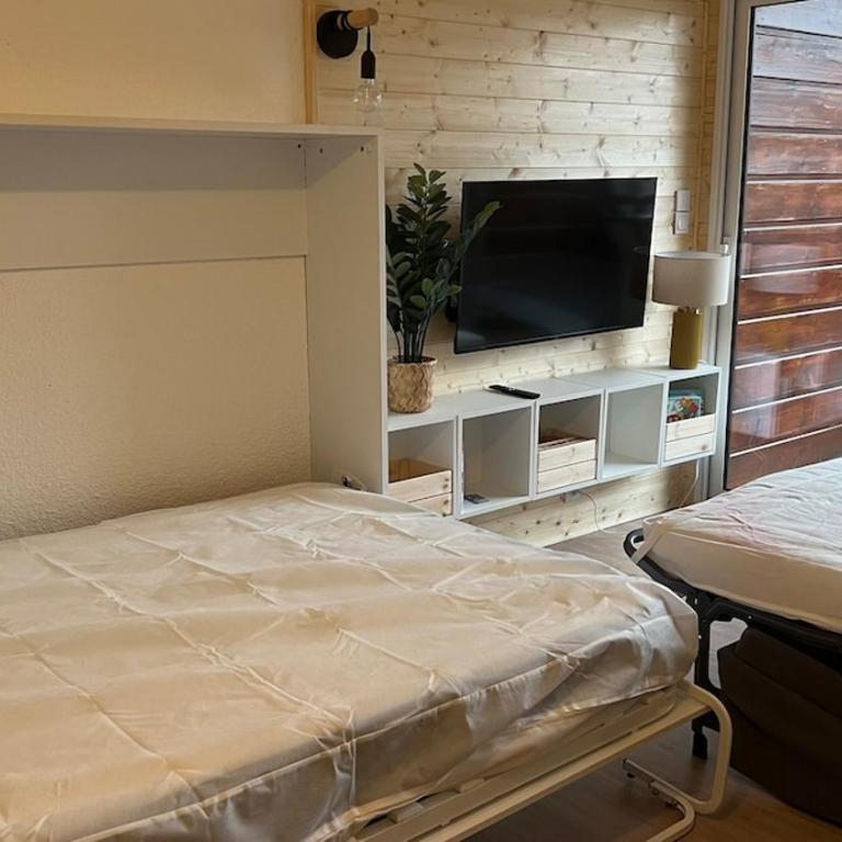 Studio cosy Mont-Dore avec vue, balcon, parking - Apartamento de 2 dormitorios - 11