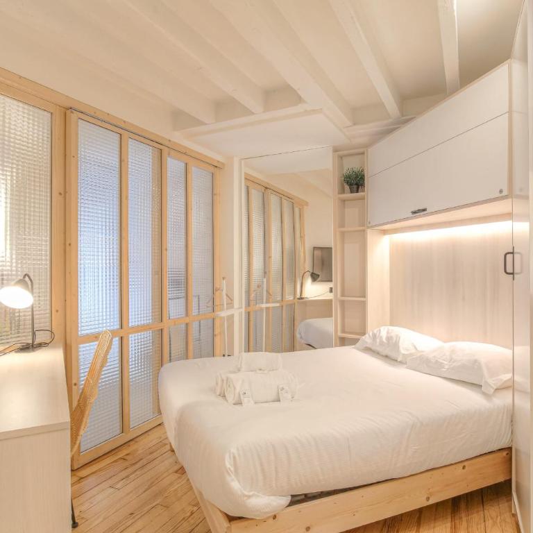 Suite Premium proche Tête d'Or - Chambre Lits Jumeaux - 1