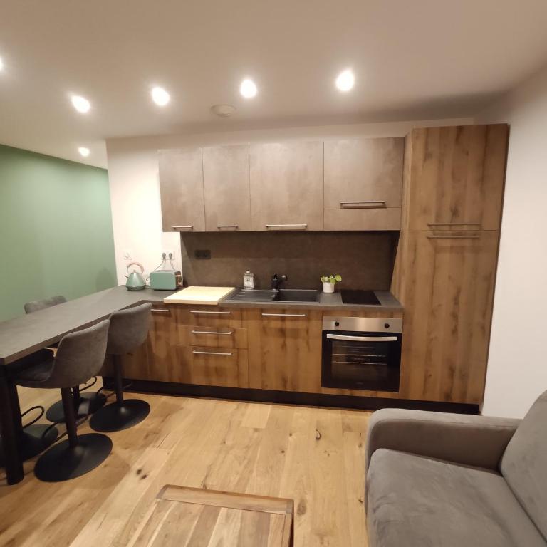 Ski - 1 Chambre - Jardin, parking, local vélo - Appartement 1 Chambre avec Balcon et Vue sur les Montagnes - 8