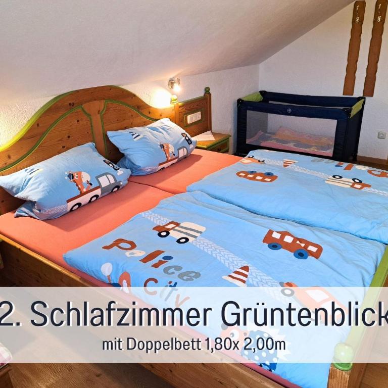 Ferienhof Eger - entspannter Urlaub mit Baby & Kleinkind - wahlweise top modern oder günstige Fewos - ruhig am Ende der Straße - Kälbchen füttern - Traktor fahren - Freie Fahrt mit den Hörnerbahnen in Sommersaison - E-Ladestation - E-bike Verleih ab Hof - Apartment mit Blick auf die Berge - 21
