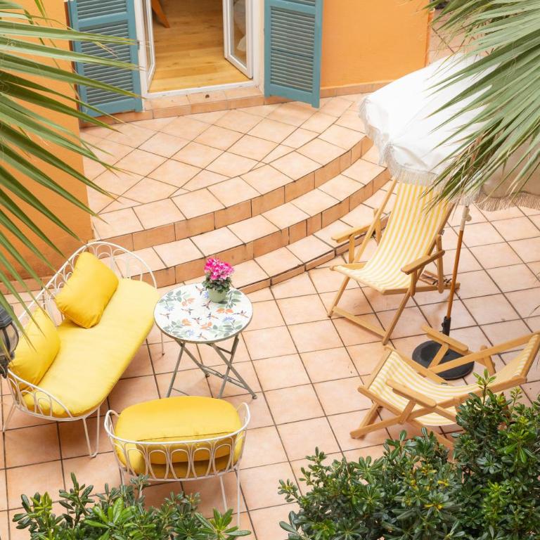 Maison Durante - Chambre Double Deluxe avec Terrasse - 1