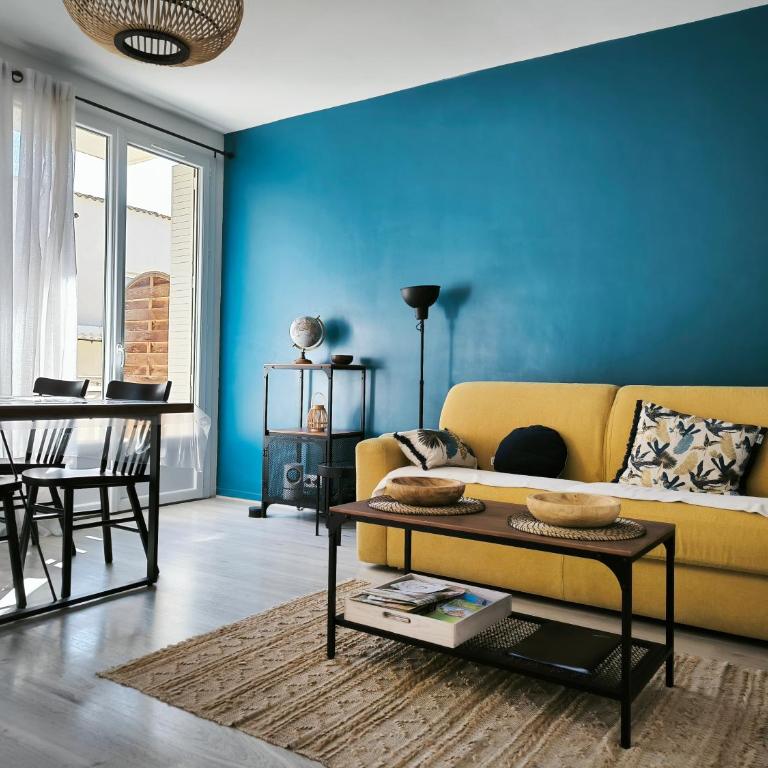 L'échappée belle, parking, climatisation, 5min à pied du centre historique - Apartment mit 2 Schlafzimmern - 1