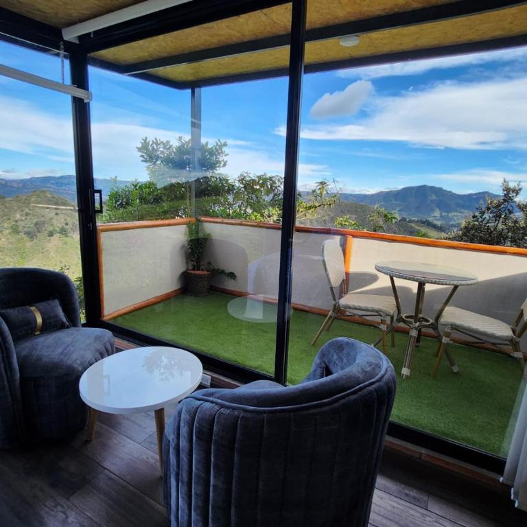 Glamping Waná - Habitación Doble con vistas a la montaña - 11
