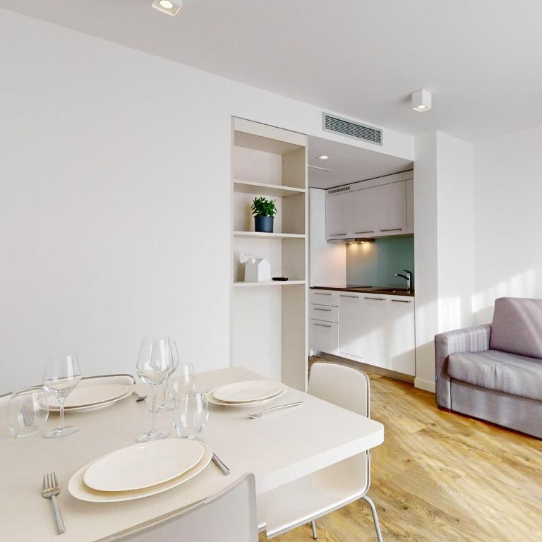Nonanteneuf appart hōtel Vevey - contactless check-in - Apartment mit 1 Schlafzimmer - 3