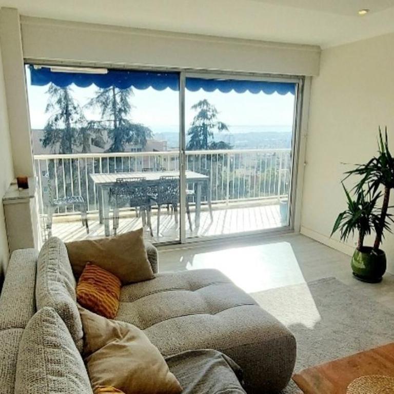 Terrasses de la Corniche, 2p 65m2 spacieux, terrasses mer & montagne, piscine et parking privé - Appartamento con 1 Camera da Letto - 4