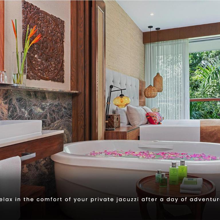 Jungala Hotel at VidantaWorld Riviera Maya - One-Bedroom Suite + 3-Day Summer Camp for 2 Kids + Jungala Aqua Experience + VIP Cabana - 5