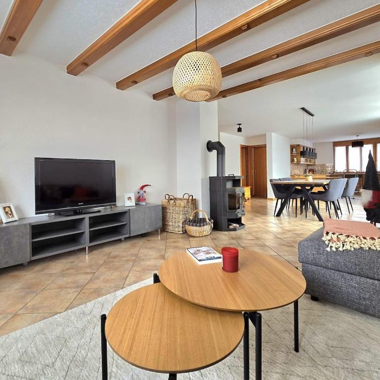 Appartement Tsandelanne avec terrasse panoramique, Val d'Hérens - Apartment - 4