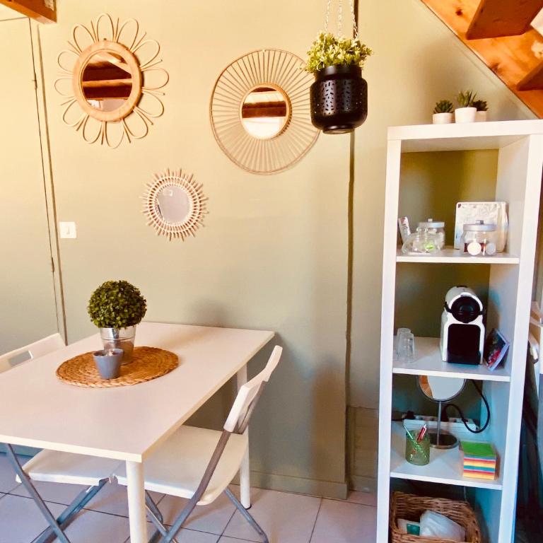 Cosi studio duplex Teinturiers - WIFI - CLIM - - Apartamento Estudio - 5