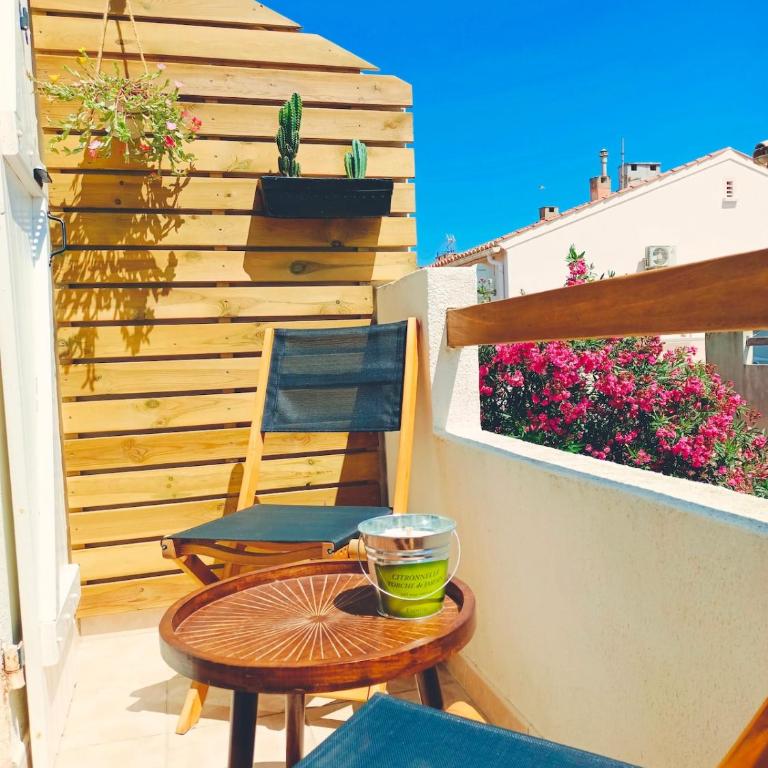 LE LOGIS, T2 au pied de la plage, Climatisation - Appartement 1 Chambre - 8