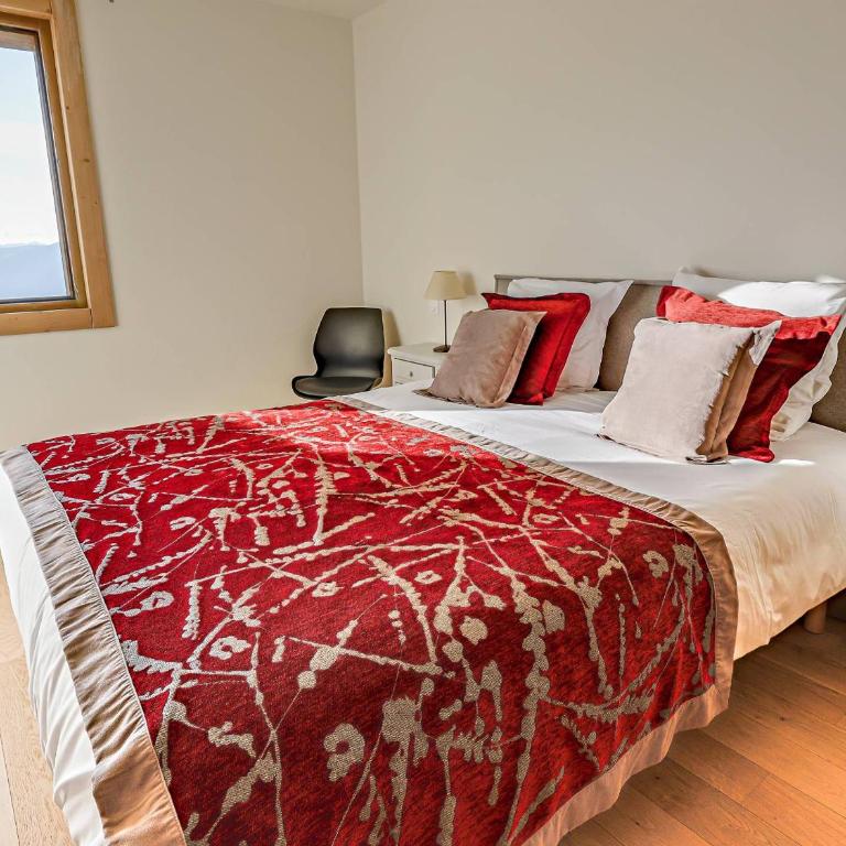 Appt cosy 75m², piscine, spa, 2 chambres, skis aux pieds, vue panoramique Les Arcs 1600 - Apartment mit 3 Schlafzimmern - 10