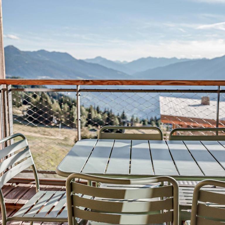 Appt cosy 75m², piscine, spa, 2 chambres, skis aux pieds, vue panoramique Les Arcs 1600 - Apartment mit 3 Schlafzimmern - 11