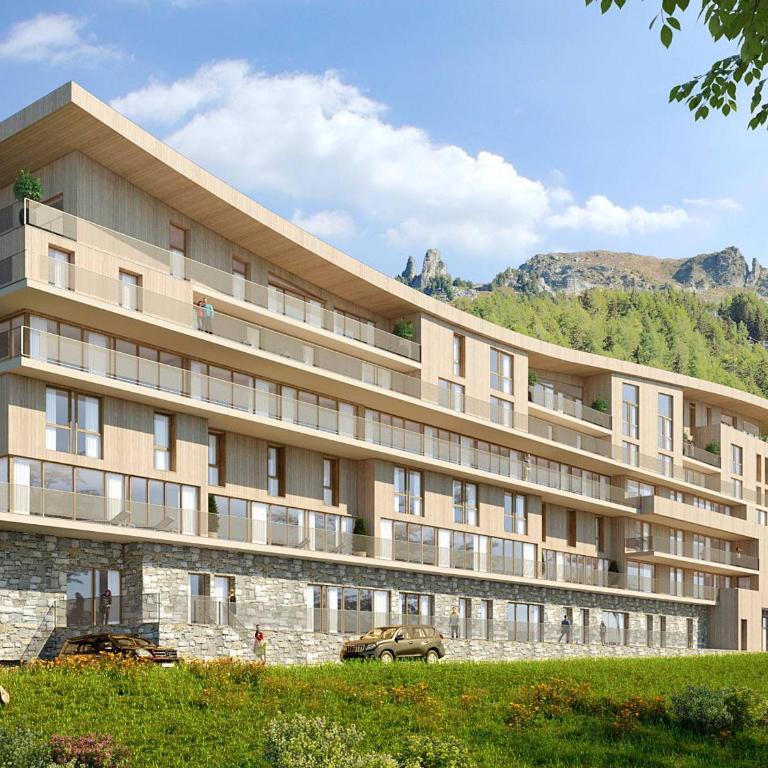 Appt cosy 75m², piscine, spa, 2 chambres, skis aux pieds, vue panoramique Les Arcs 1600 - Apartment mit 3 Schlafzimmern - 20
