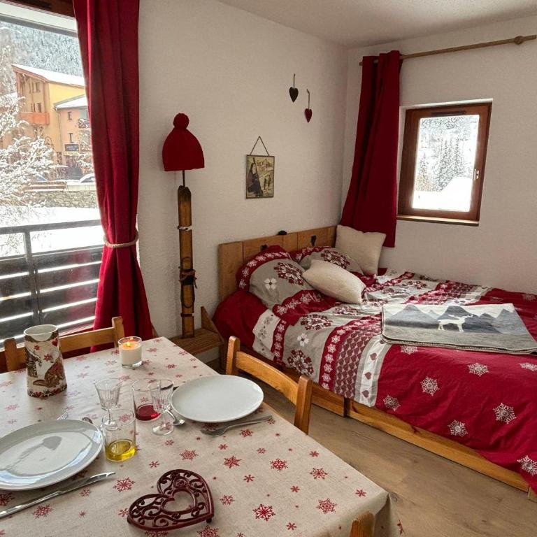 Appartement cosy 4 pers avec balcon à Val Cenis - FR-1-508-307 - Studio - 3